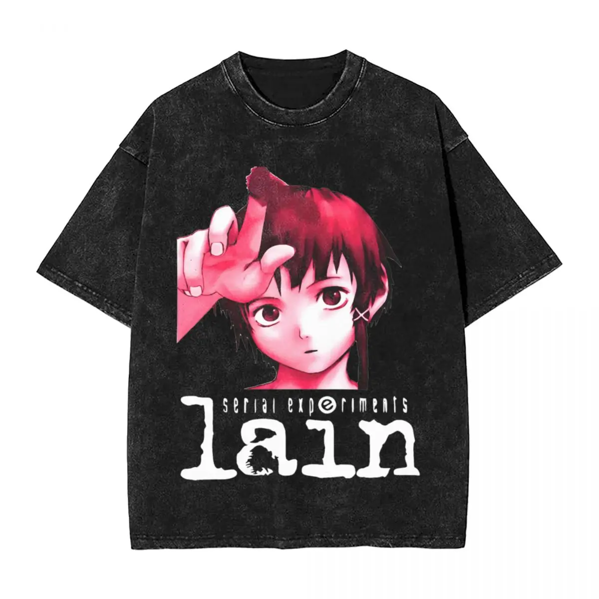 Serial Experiments Lain 3 Washed T Shirt Streetwear Hip Hop T-Shirts Tees Tops Men Women Short Sleeve Oversize Graphic Printe
Serial Experiments Lain 3 Washed T Shirt Streetwear Hip Hop T-Shirts Tees Tops Men Women Short Sleeve Oversize Graphic Printe