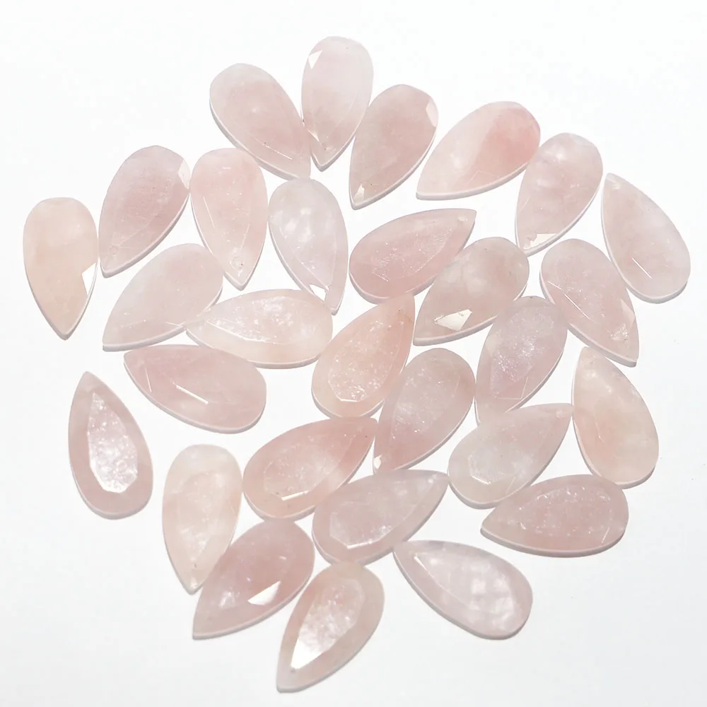 6pcs/lot 2023New Natural Stone Rose Quartz Faceted Water Drop Shape Necklace Pendant Loose Bead Jewelry Making DIY Accessories
6pcs/lot 2023New Natural Stone Rose Quartz Faceted Water Drop Shape Necklace Pendant Loose Bead Jewelry Making DIY Accessories
