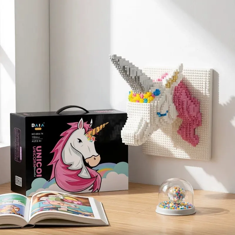 Large Quantity, High Difficulty, Creative Building Block Wall Art, Romantic Unicorn, 3D DIY Building Block Wall Art, Adult Collectible Toy, Desktop Background Wall Building Block Wall Art Decoration, Birthday Gift, New Year Gift, Easter Gift, Ramadan Gift
Large Quantity, High Difficulty, Creative Building Block Wall Art, Romantic Unicorn, 3D DIY Building Block Wall Art, Adult Collectible Toy, Desktop Background Wall Building Block Wall Art Decoration, Birthday Gift, New Year Gift, Easter Gift, Ramadan Gift
