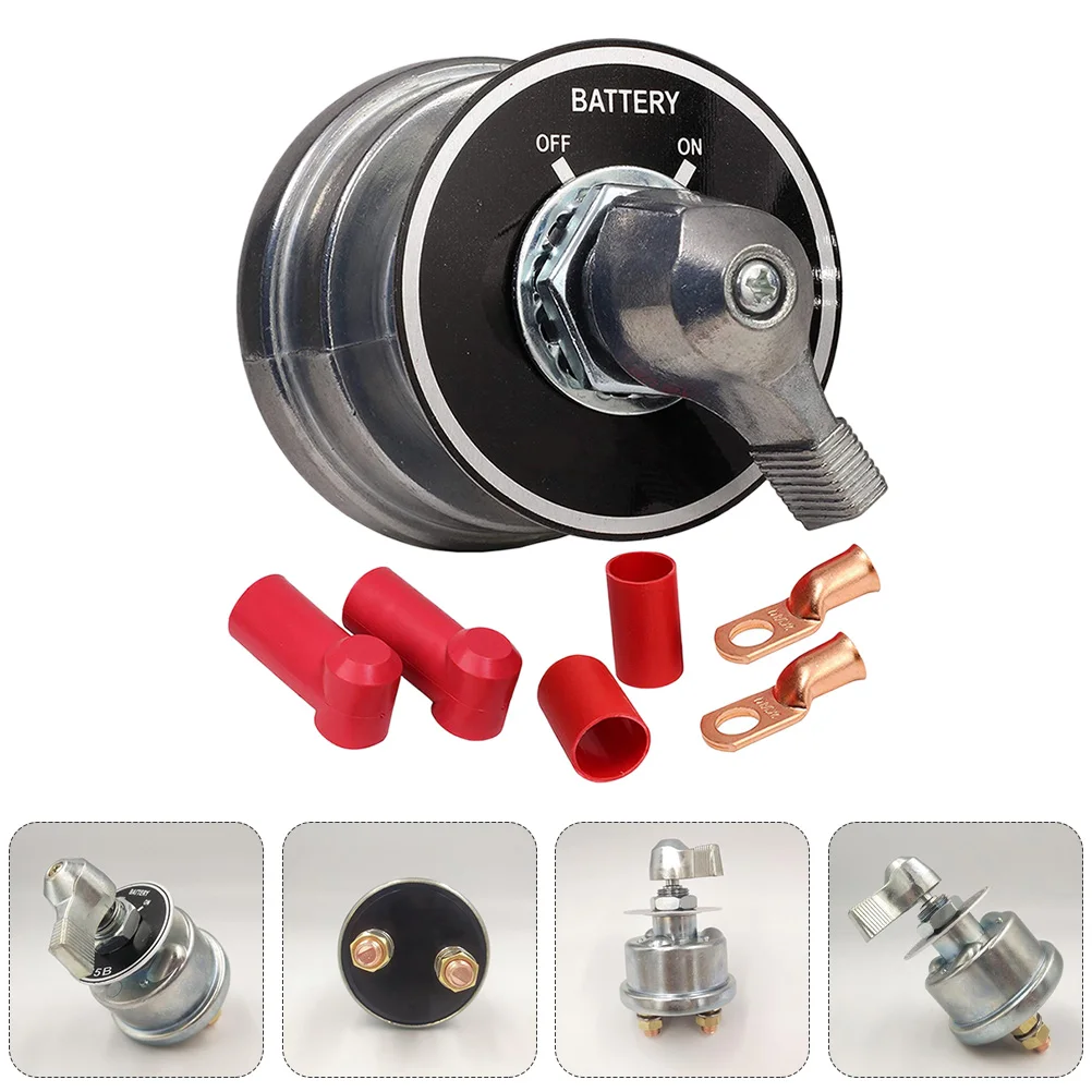 300A High Current Switch Aluminum Alloy Disconnect Isolator 2 Copper Terminals 4 Rubber Sleeves Truck 
300A High Current Switch Aluminum Alloy Disconnect Isolator 2 Copper Terminals 4 Rubber Sleeves Truck