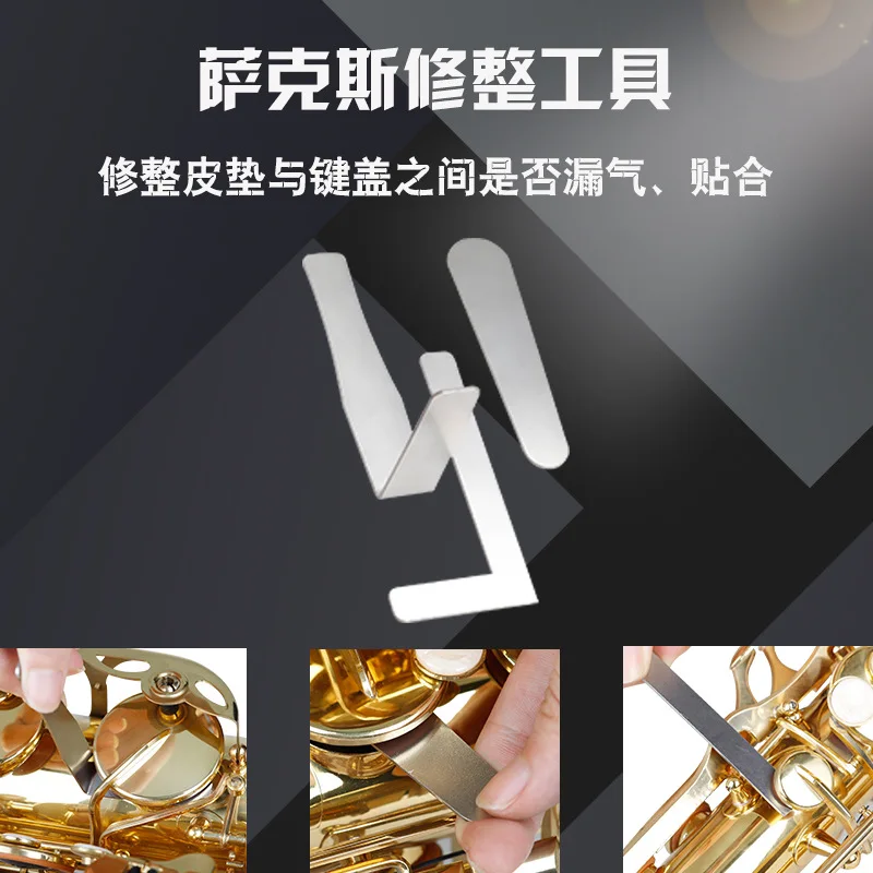 6-Piece Spring Hook / Needle Hook Pad / Tone Hole Adjusting Tool E Key Plier Saxophone Repair Tool Wind Instrument Repair Kit
6-Piece Spring Hook / Needle Hook Pad / Tone Hole Adjusting Tool E Key Plier Saxophone Repair Tool Wind Instrument Repair Kit