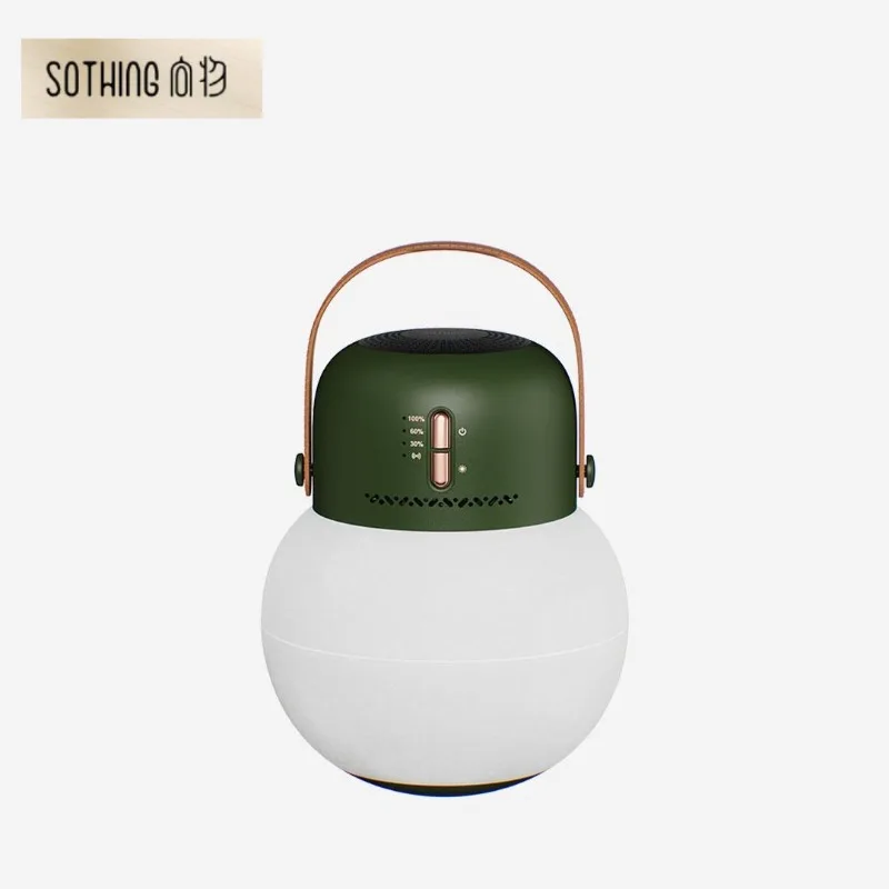 Sothing portable night light Bluetooth speaker is lightweight and portable, with 3 levels of lighting and 10H battery life
Sothing portable night light Bluetooth speaker is lightweight and portable, with 3 levels of lighting and 10H battery life