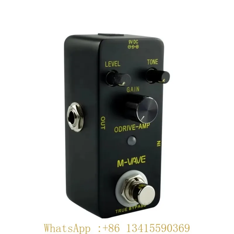 Guitar Single Block Effects Pedal Multi for Overdrive AMP Recording Loop Overload Effects
Guitar Single Block Effects Pedal Multi for Overdrive AMP Recording Loop Overload Effects