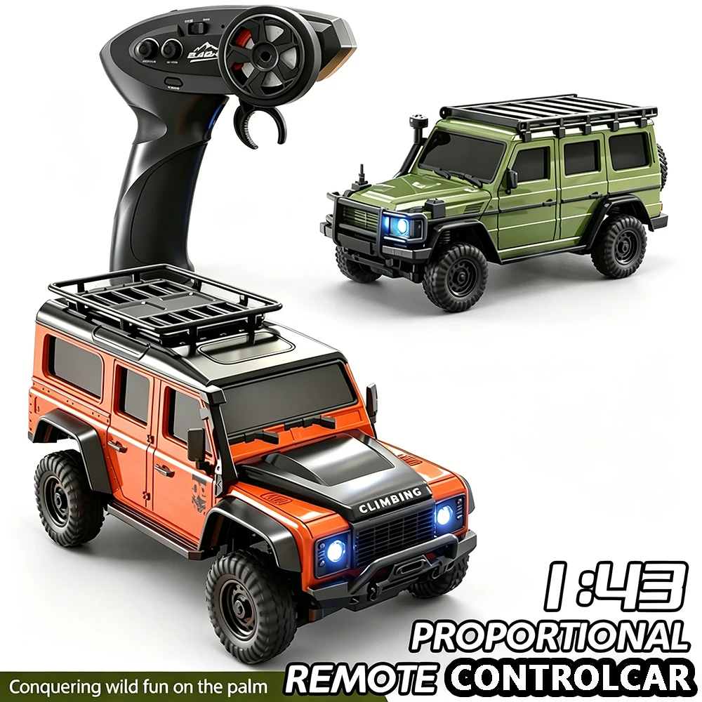 Радиоуправляемая внедорожная машина 1/43 серии R43, полноприводная, для дрифта и скалолазания, 2.4G, настольная игрушка для снятия стресса для мальчиков
Радиоуправляемая внедорожная машина 1/43 серии R43, полноприводная, для дрифта и скалолазания, 2.4G, настольная игрушка для снятия стресса для мальчиков