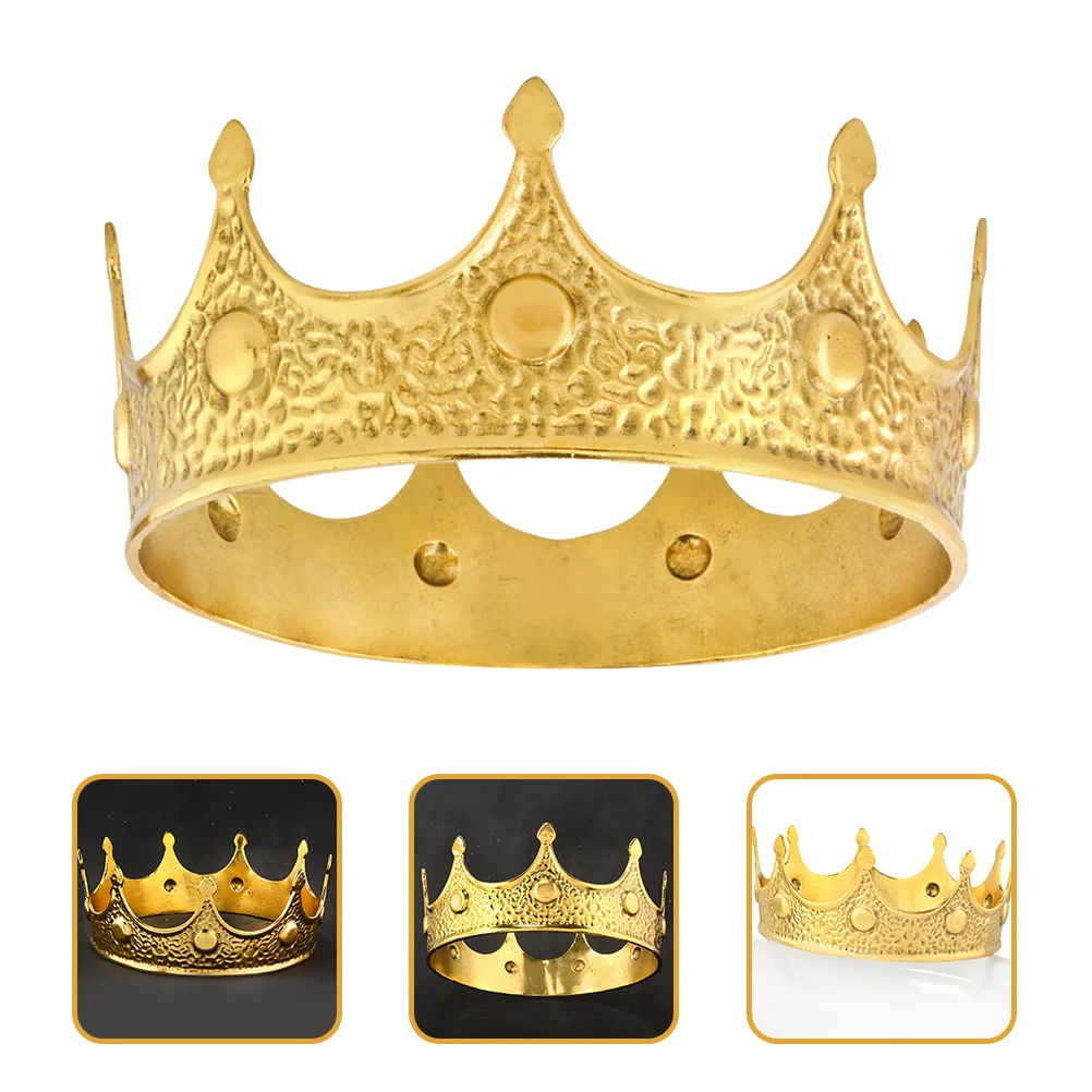 King Crown Vintage Design Suitable for Birthday Party Cosplay Prom Festival Wedding Celebration Performance Accessory
King Crown Vintage Design Suitable for Birthday Party Cosplay Prom Festival Wedding Celebration Performance Accessory