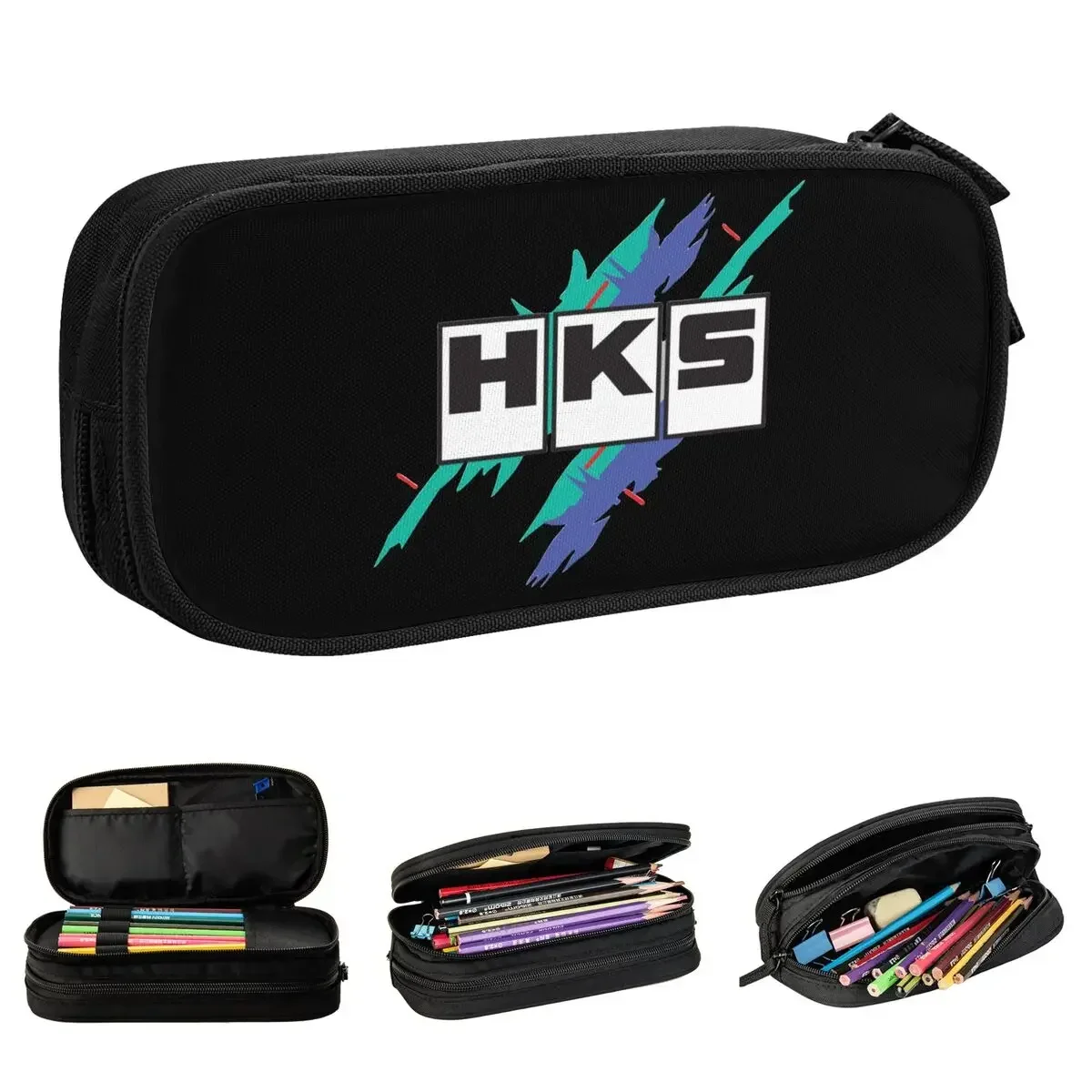 Cute HKS Race Pencil Case R32 GT-R Pencil Box Pen for Student Large Storage Bag School Supplies Zipper Accessories
Cute HKS Race Pencil Case R32 GT-R Pencil Box Pen for Student Large Storage Bag School Supplies Zipper Accessories