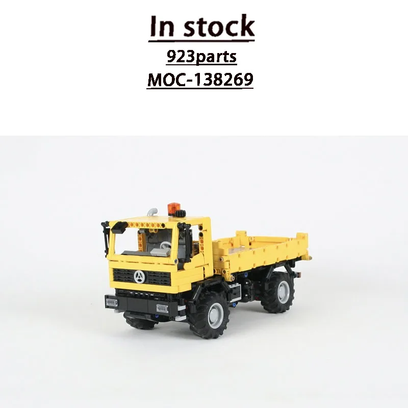 MOC-138269 New Classic Freight Semi-Trailer Truck Building Block Model 923 Parts Boys Children's Birthday Christmas Toy Gift
MOC-138269 New Classic Freight Semi-Trailer Truck Building Block Model 923 Parts Boys Children's Birthday Christmas Toy Gift