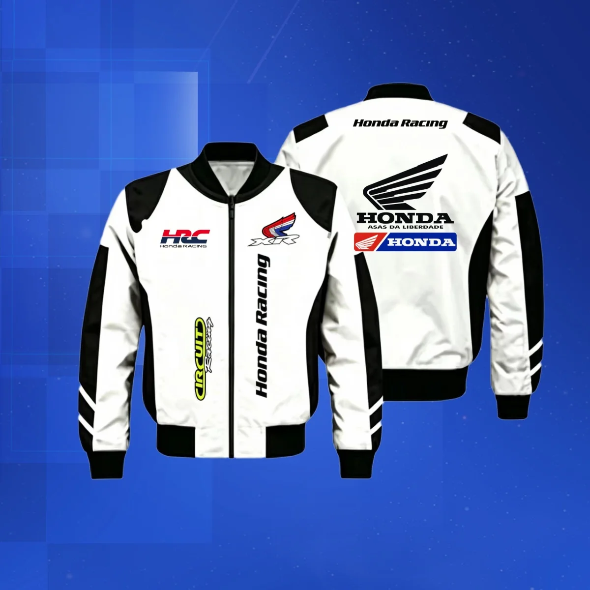 2006 New Honda Racing Team Style Jacket Men's Windproof Bicycle Jacket MotoGP Style Street Wear Casual Top
2006 New Honda Racing Team Style Jacket Men's Windproof Bicycle Jacket MotoGP Style Street Wear Casual Top
