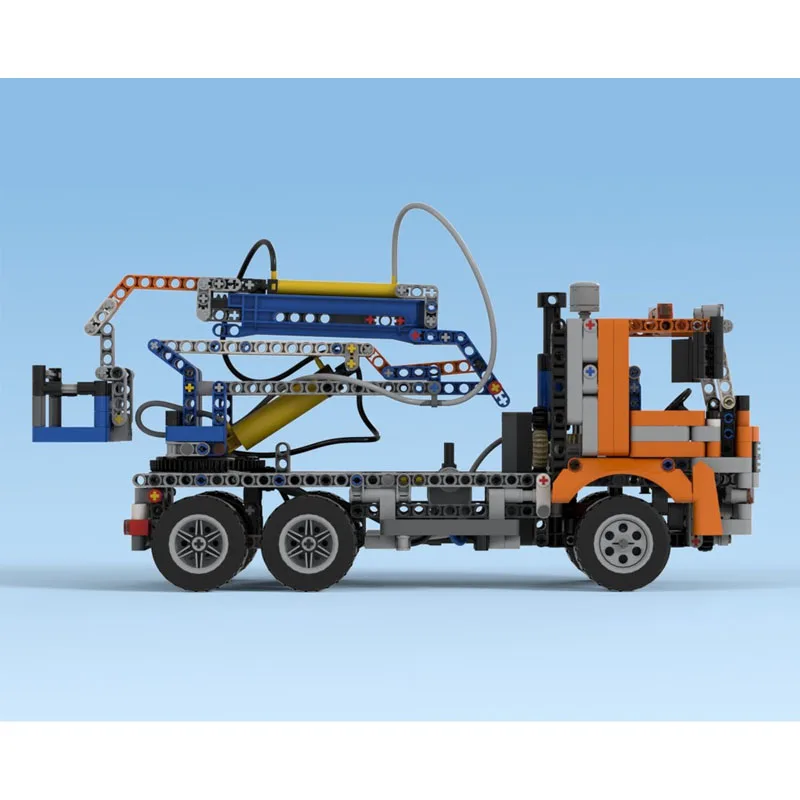 MOC-123565 Новая городская пневматическая машина для сбора фруктов и овощей, модель из строительных блоков, 900 деталей, подарок на день рождения для мальчиков и детей
MOC-123565 Новая городская пневматическая машина для сбора фруктов и овощей, модель из строительных блоков, 900 деталей, подарок на день рождения для мальчиков и детей