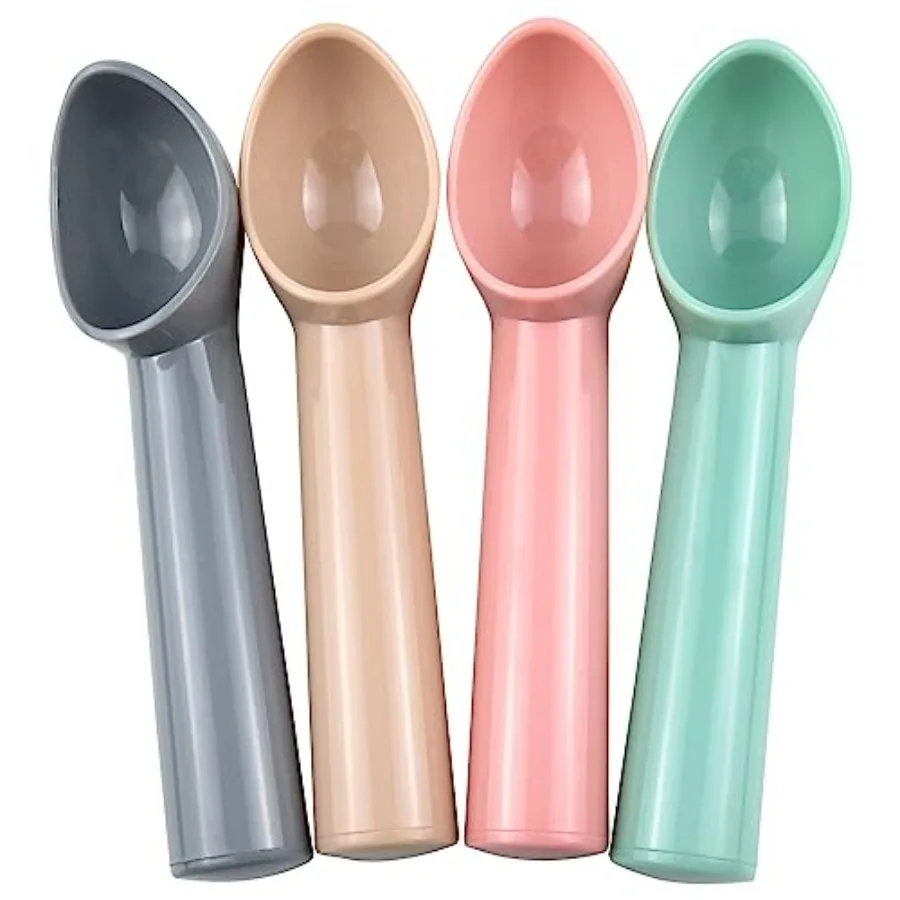 Long-Lived Plastic Ice Cream Scoops/Safe And Reliable Watermelon Scoopers/Cupcake Spoons For Dessert Shop, Kitchen Tools Grey,
Long-Lived Plastic Ice Cream Scoops/Safe And Reliable Watermelon Scoopers/Cupcake Spoons For Dessert Shop, Kitchen Tools Grey,