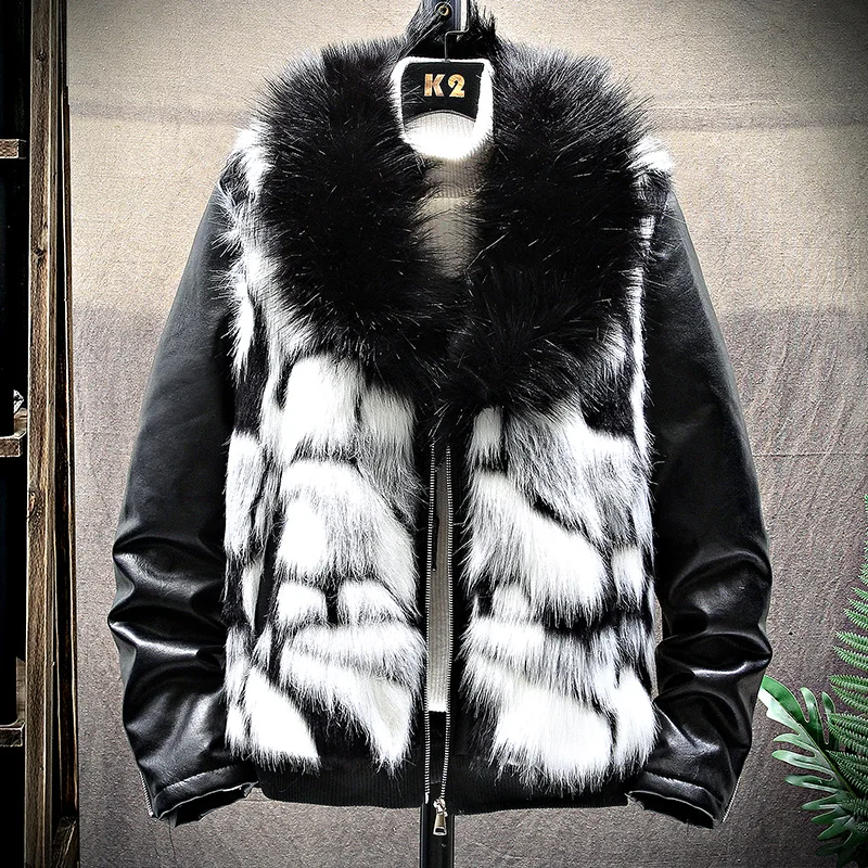 Casual 2024 Winter Men's Thicken Fleece Jackets Youth Fur Collar Warm Top Plush Coat Motorcycle Streetwear Slim Windproof Parkas
Casual 2024 Winter Men's Thicken Fleece Jackets Youth Fur Collar Warm Top Plush Coat Motorcycle Streetwear Slim Windproof Parkas
