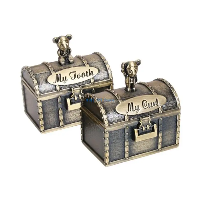 24BE 2Pcs Tooth Fairy Holder Set Kids Teeth Container Baby First Tooth and Keepsakes Box for Child
24BE 2Pcs Tooth Fairy Holder Set Kids Teeth Container Baby First Tooth and Keepsakes Box for Child