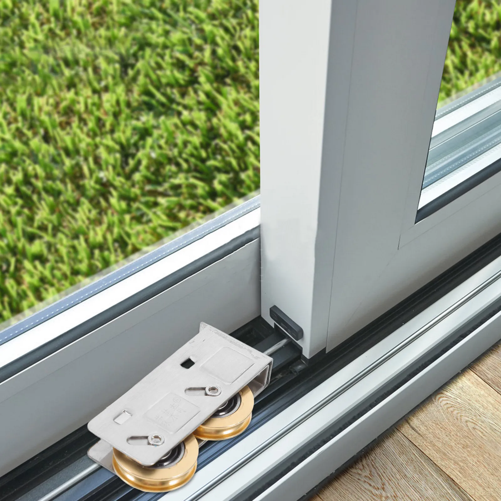 2 шт. роликов для окон и дверей из нержавеющей стали, тип 828, с двойными медными колесами, усиленные, для стеклянных раздвижных дверей и старых окон, тандемные
2 шт. роликов для окон и дверей из нержавеющей стали, тип 828, с двойными медными колесами, усиленные, для стеклянных раздвижных дверей и старых окон, тандемные