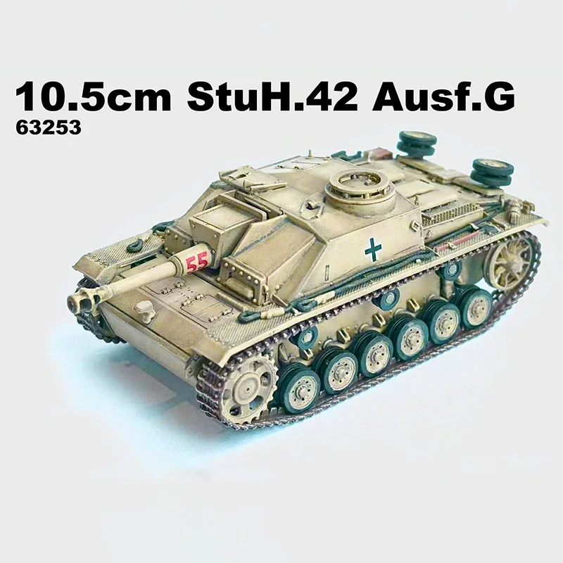 63253 1/72 Scale German 10.5cm 42-type Assault Howitzer G-type Hermann Armored Regiment Simulation Tracked Tank Plastic Model 
63253 1/72 Scale German 10.5cm 42-type Assault Howitzer G-type Hermann Armored Regiment Simulation Tracked Tank Plastic Model