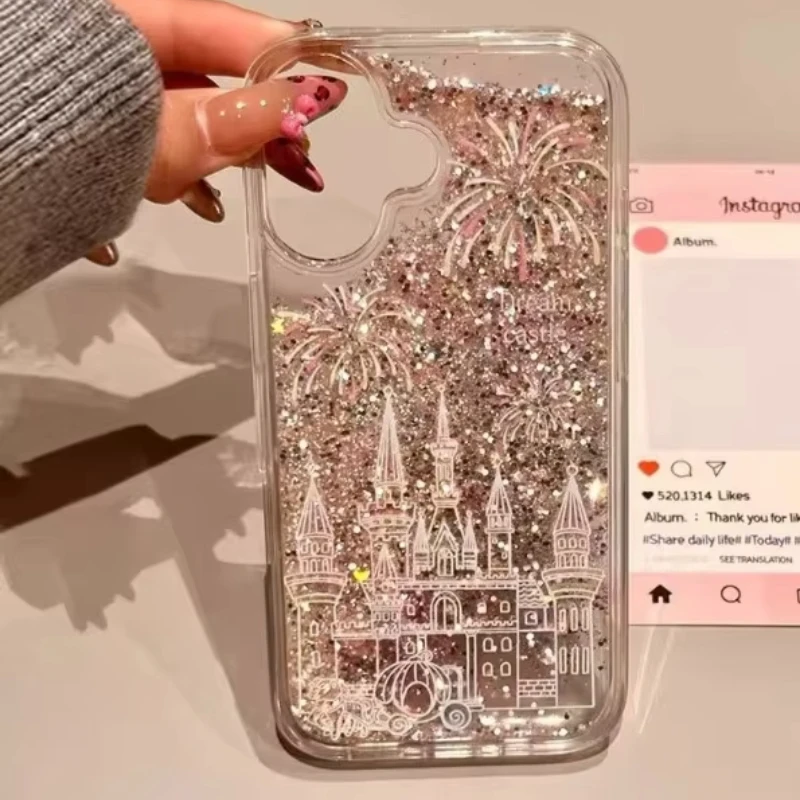 New Model Suitable for iPhone 16Pro Phone Case 15promax Quicksand 14 Dreamy Fireworks Castle 13 All-round Soft Protective Cover
New Model Suitable for iPhone 16Pro Phone Case 15promax Quicksand 14 Dreamy Fireworks Castle 13 All-round Soft Protective Cover