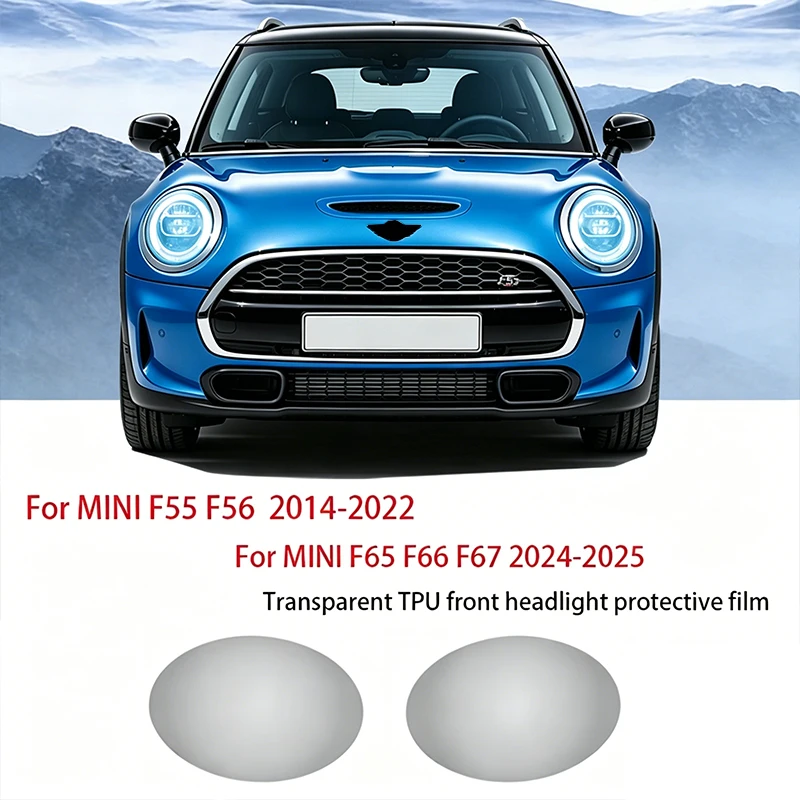Fit For MINI F55 F56 2014-2022 F65 F66 F67 2024-2025 Transparent Smoked Black TPU Headlight Film Pre Cut Anti Scratch Full Cover
Fit For MINI F55 F56 2014-2022 F65 F66 F67 2024-2025 Transparent Smoked Black TPU Headlight Film Pre Cut Anti Scratch Full Cover