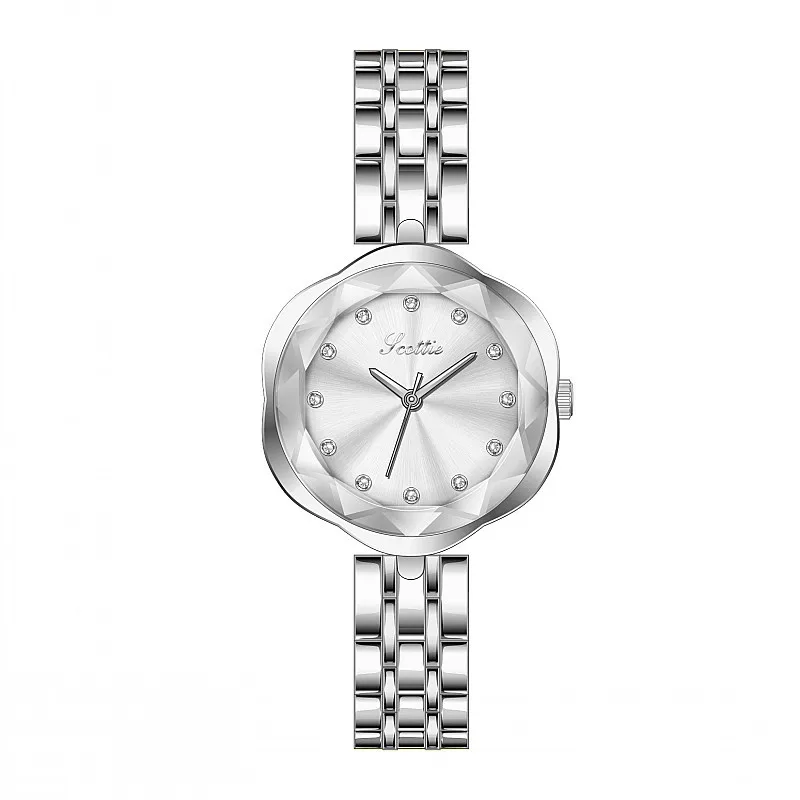 Fashion exquisite fashion watch steel belt compact three-dimensional cut women's watch quartz watch
Fashion exquisite fashion watch steel belt compact three-dimensional cut women's watch quartz watch