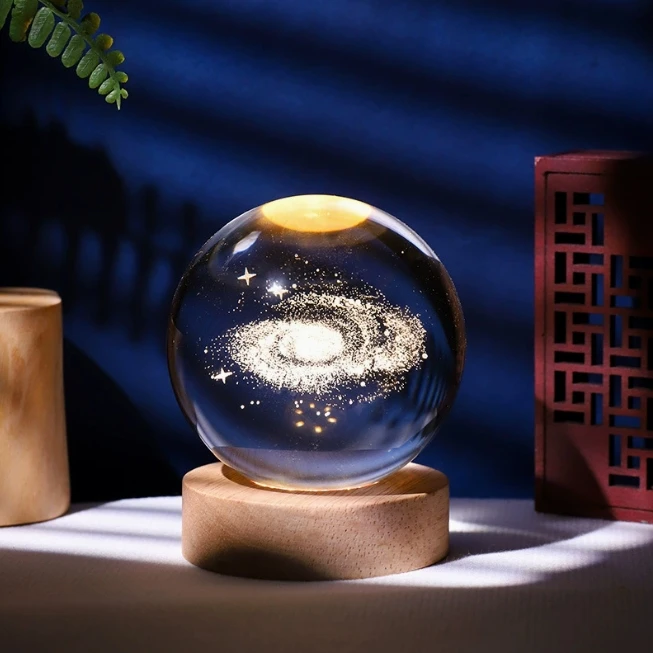 Unique 3D Crystal Ball Lamp with Galaxy and Planetary Projections USB Night Light for Cozy Atmosphere plasma ball
Unique 3D Crystal Ball Lamp with Galaxy and Planetary Projections USB Night Light for Cozy Atmosphere plasma ball
