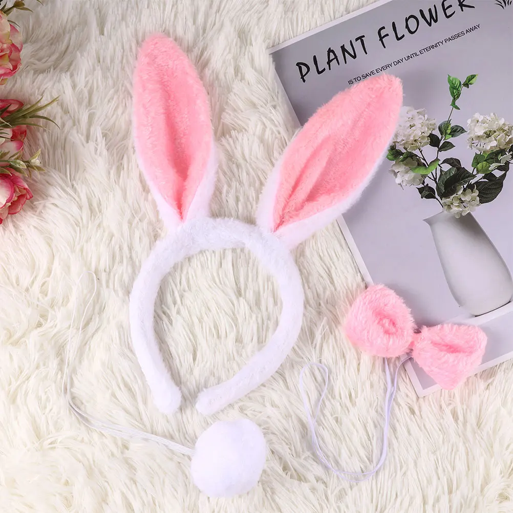 Bunny Cosplay Set Rabbit Ear Headband Pink White Kids Child Size Fits Girls Party Fashion Show Masquerade
Bunny Cosplay Set Rabbit Ear Headband Pink White Kids Child Size Fits Girls Party Fashion Show Masquerade