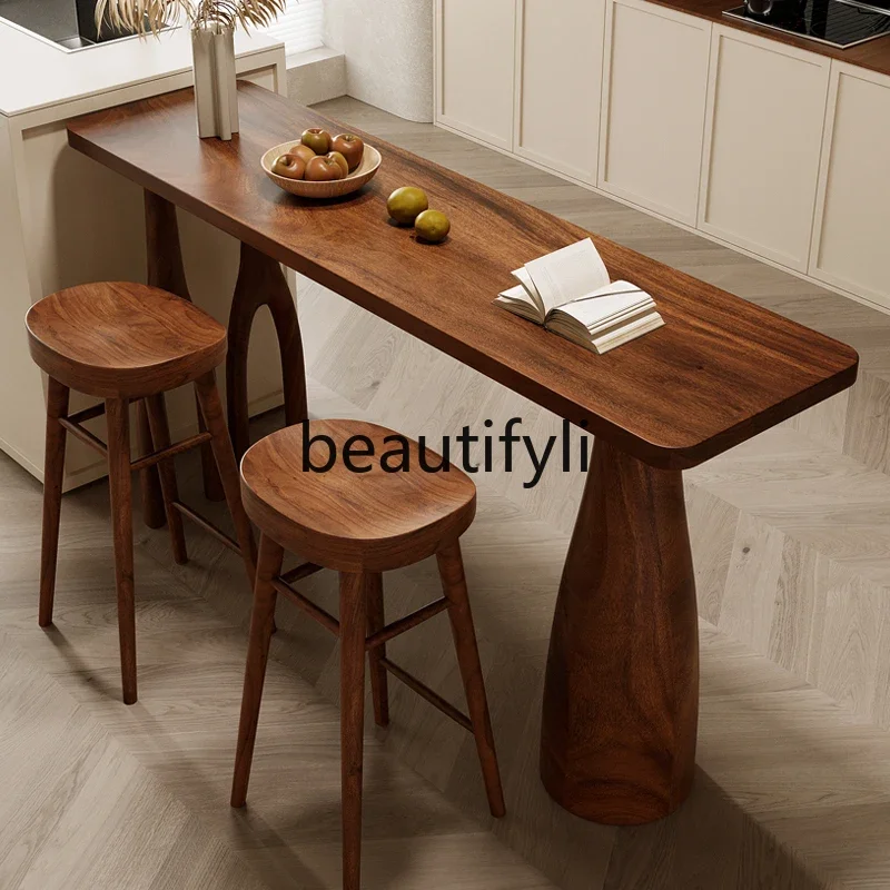 AA South American walnut bar table and chair combination living room partition table leisure work table household
AA South American walnut bar table and chair combination living room partition table leisure work table household