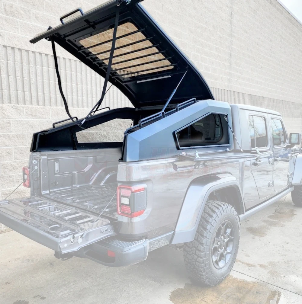 Aluminum&Steel Pickup 4X4 Manul Topper Cover Hardtop Canopy for Jeep Gladiator JT 2018-2025 Fastback Truck Hatchback Hardtop
Aluminum&Steel Pickup 4X4 Manul Topper Cover Hardtop Canopy for Jeep Gladiator JT 2018-2025 Fastback Truck Hatchback Hardtop