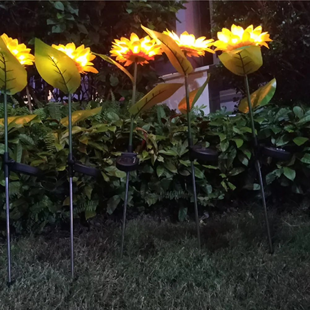 2PCS Sunflower Lights Waterproof Garden Lanterns Garden Lamp Outdoor Decor LED Flowers Landscaping Lighting Patio
2PCS Sunflower Lights Waterproof Garden Lanterns Garden Lamp Outdoor Decor LED Flowers Landscaping Lighting Patio