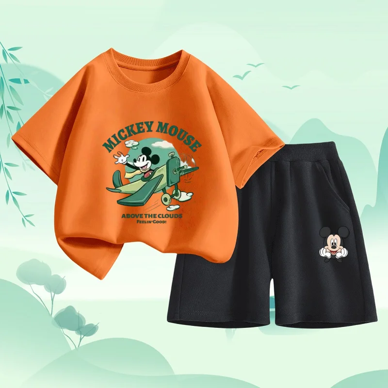 Summer Baby Girl Boy Clothes Set Children Daisy Cartoon Mickey Printing T-shirt and Short 2Pcs Suit Kid Shorts Sleeve Tracksuit
Summer Baby Girl Boy Clothes Set Children Daisy Cartoon Mickey Printing T-shirt and Short 2Pcs Suit Kid Shorts Sleeve Tracksuit