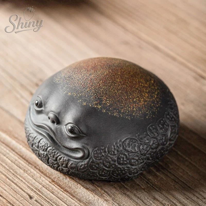 Purple Sand Golden Toad Tea Pet Can Raise Lucky Tea Table Accessories Tea Figurine Teapets Purple Clay Zen
Purple Sand Golden Toad Tea Pet Can Raise Lucky Tea Table Accessories Tea Figurine Teapets Purple Clay Zen