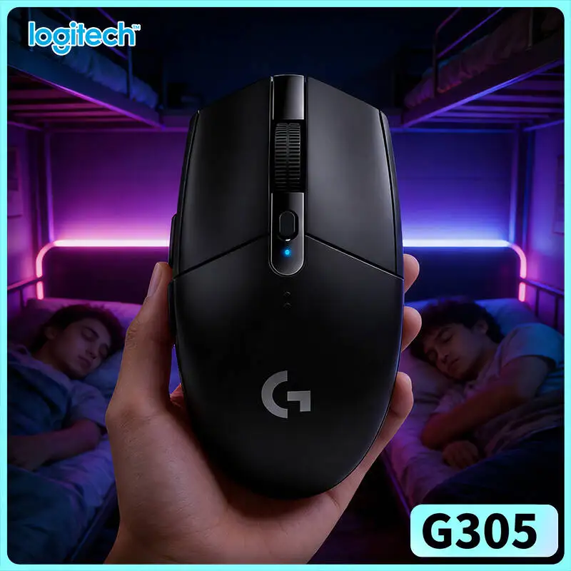 Logitech G305 Gaming Mouse, 12000 DPI HERO, LIGHTSPEED Wireless, 6 Programmable Keys, 250h Battery Life, PC Mac Compatible
Logitech G305 Gaming Mouse, 12000 DPI HERO, LIGHTSPEED Wireless, 6 Programmable Keys, 250h Battery Life, PC Mac Compatible