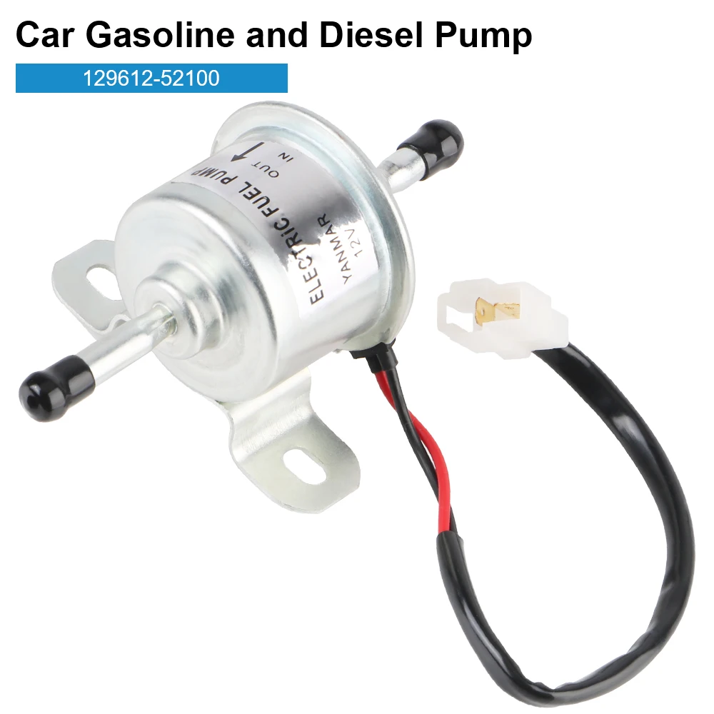 Universal 129612-52100 Automobile Electronic Pump 12V Car Oil Fuel Pump Gasoline and Diesel Pump
Universal 129612-52100 Automobile Electronic Pump 12V Car Oil Fuel Pump Gasoline and Diesel Pump