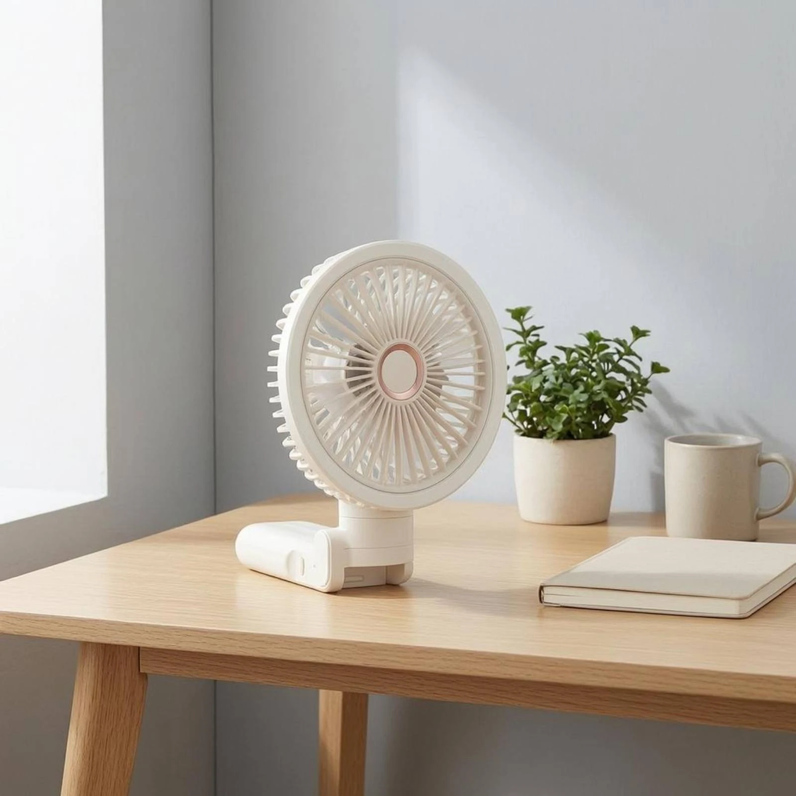 USB Rechargeable Clip Fan 5000 mAh Foldable Clip Fan Multiuse 180 Degree Rotation for Table, Bedside
USB Rechargeable Clip Fan 5000 mAh Foldable Clip Fan Multiuse 180 Degree Rotation for Table, Bedside