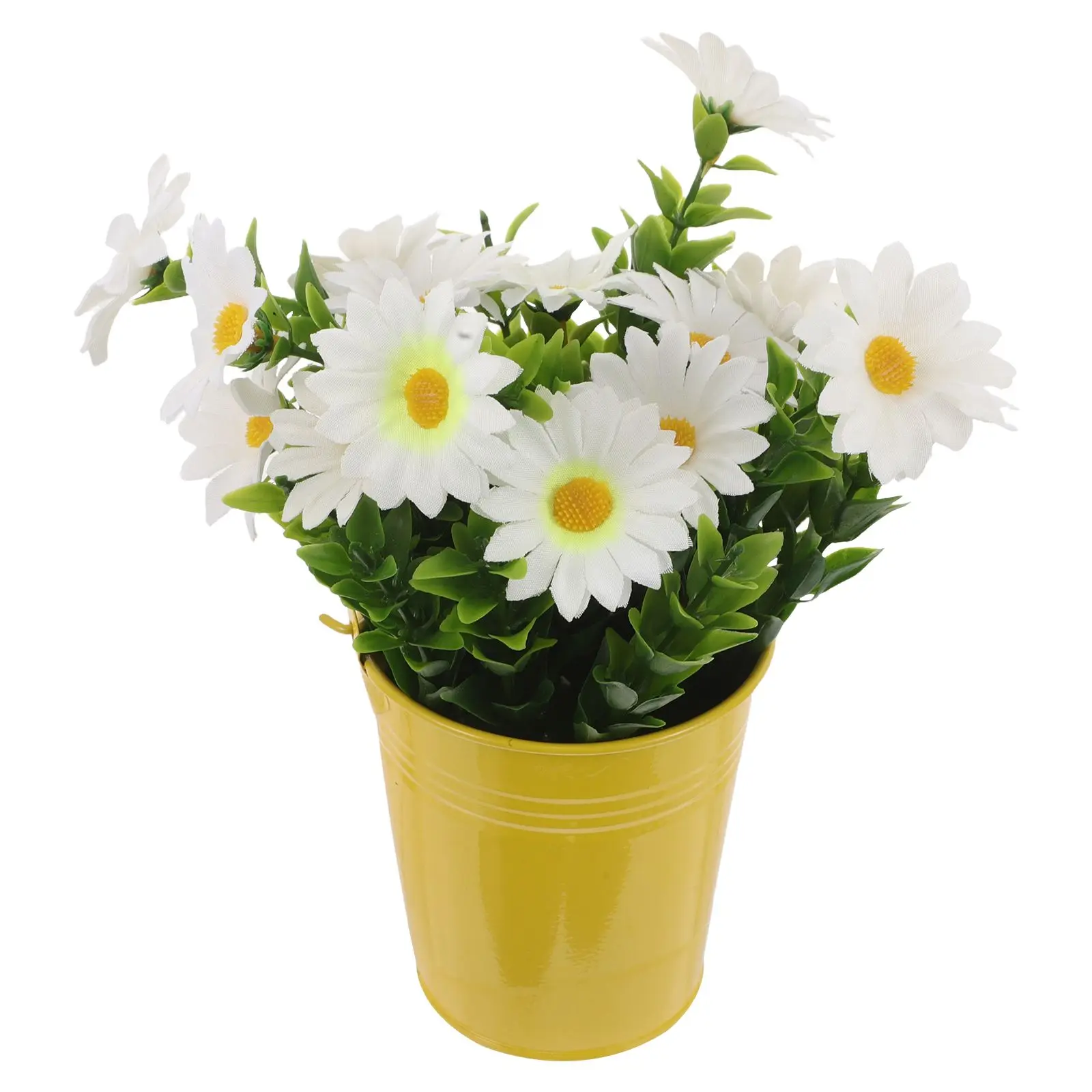 Artificial Small Daisy Plants Realistic Flowers for Decor Indoor Outdoor Use Lifelike Potted Faux Green Plant Bonsai Flower
Artificial Small Daisy Plants Realistic Flowers for Decor Indoor Outdoor Use Lifelike Potted Faux Green Plant Bonsai Flower