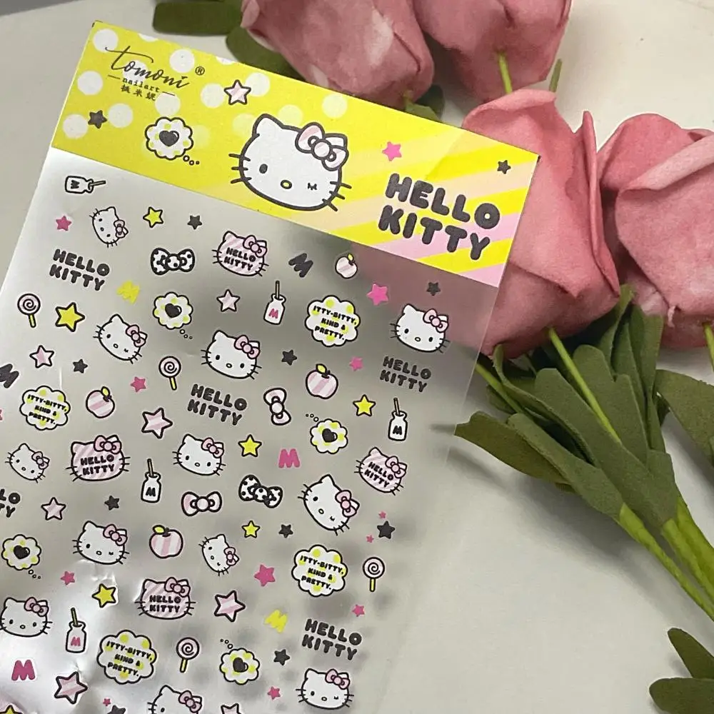 1 sheet HelloKitty New 3D Nail Art Stickers Nail Decals for Manicure fashion Design DIY Happy Accessories
1 sheet HelloKitty New 3D Nail Art Stickers Nail Decals for Manicure fashion Design DIY Happy Accessories
