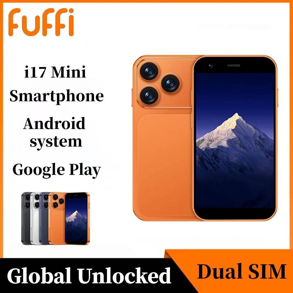 FUFFI i17 Mini Smartphone Android Phone Face ID Portable 8.1 Mini celulare 3.0 Inch HD 2GB RAM 16GB ROM 900mAh Battery Cellphone
FUFFI i17 Mini Smartphone Android Phone Face ID Portable 8.1 Mini celulare 3.0 Inch HD 2GB RAM 16GB ROM 900mAh Battery Cellphone