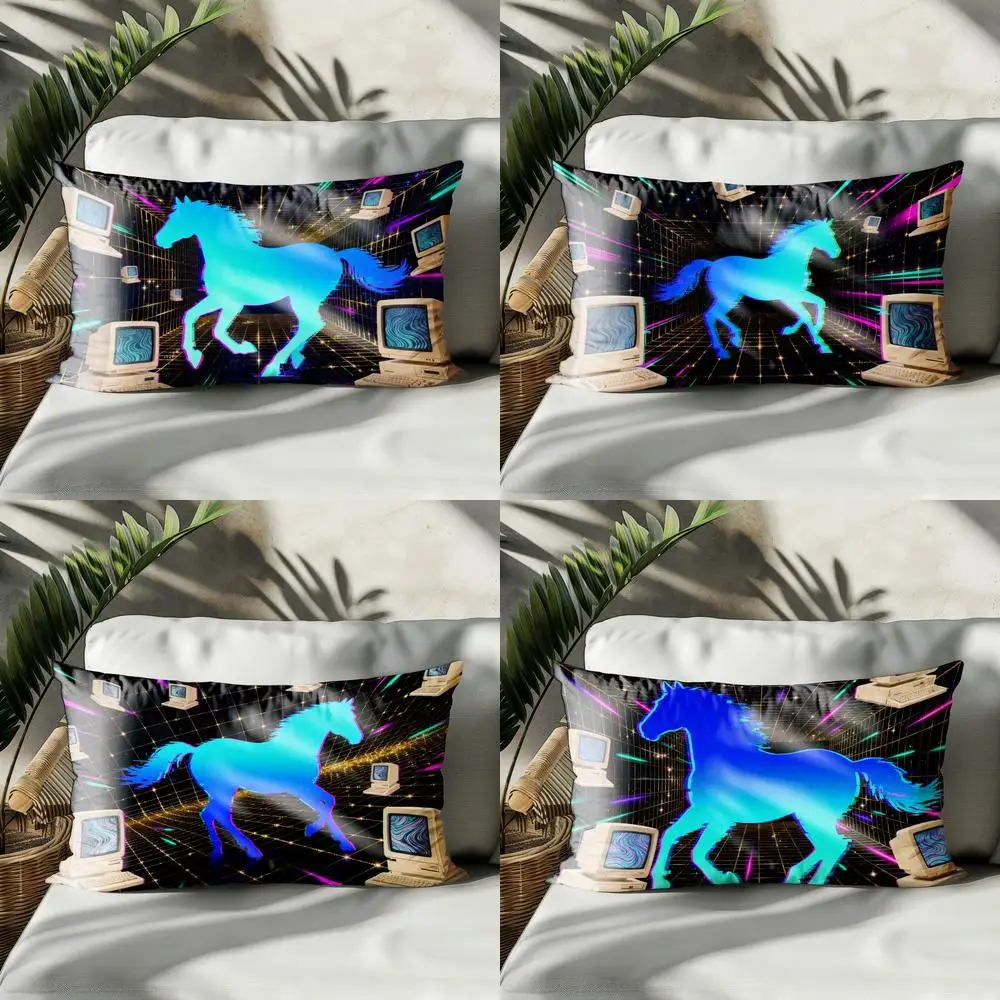 Наволочка 2D в стиле ретро с изображением лошади и компьютеров, подходит для дивана, спальни, автомобиля, прямоугольная подушка для спины
Наволочка 2D в стиле ретро с изображением лошади и компьютеров, подходит для дивана, спальни, автомобиля, прямоугольная подушка для спины