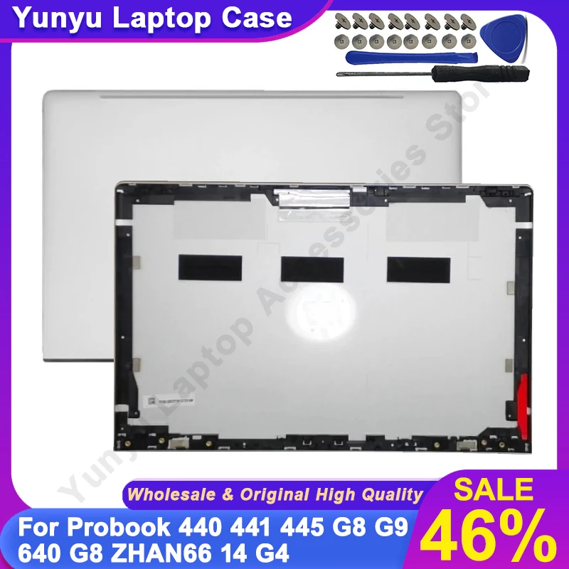 For Probook 440 G8 440 G9 441 445 G8 G9 640 G8 ZHAN66 14 G4 Laptop Case LCD Back Cover Rear Lid Top Housing Replace M25985-001
For Probook 440 G8 440 G9 441 445 G8 G9 640 G8 ZHAN66 14 G4 Laptop Case LCD Back Cover Rear Lid Top Housing Replace M25985-001