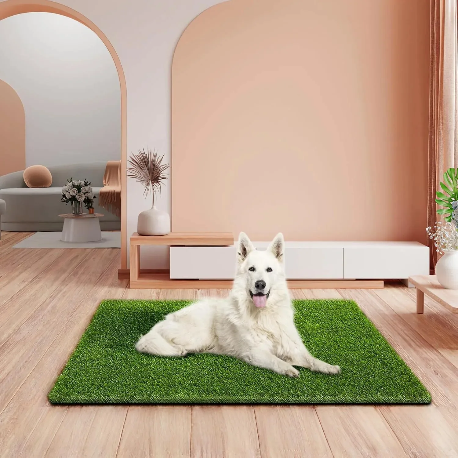 1pc piece of artificial simulated grass carpet, multifunctional lawn that can be cut, plastic green football field fake turf.
1pc piece of artificial simulated grass carpet, multifunctional lawn that can be cut, plastic green football field fake turf.