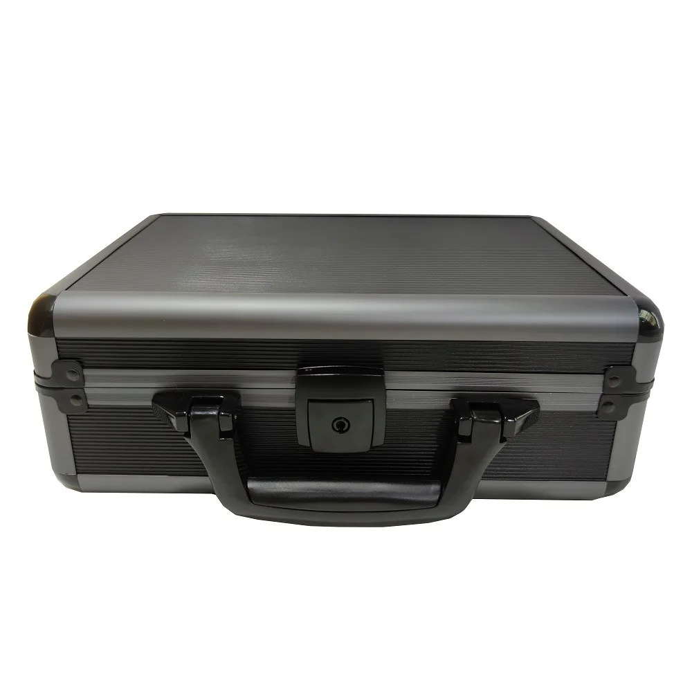 Черный ящик для инструментов из алюминиевого сплава, портативный органайзер для инструментов, защита инструментов, небольшой чехол для инструментов, упаковка для хранения инструментов
Черный ящик для инструментов из алюминиевого сплава, портативный органайзер для инструментов, защита инструментов, небольшой чехол для инструментов, упаковка для хранения инструментов