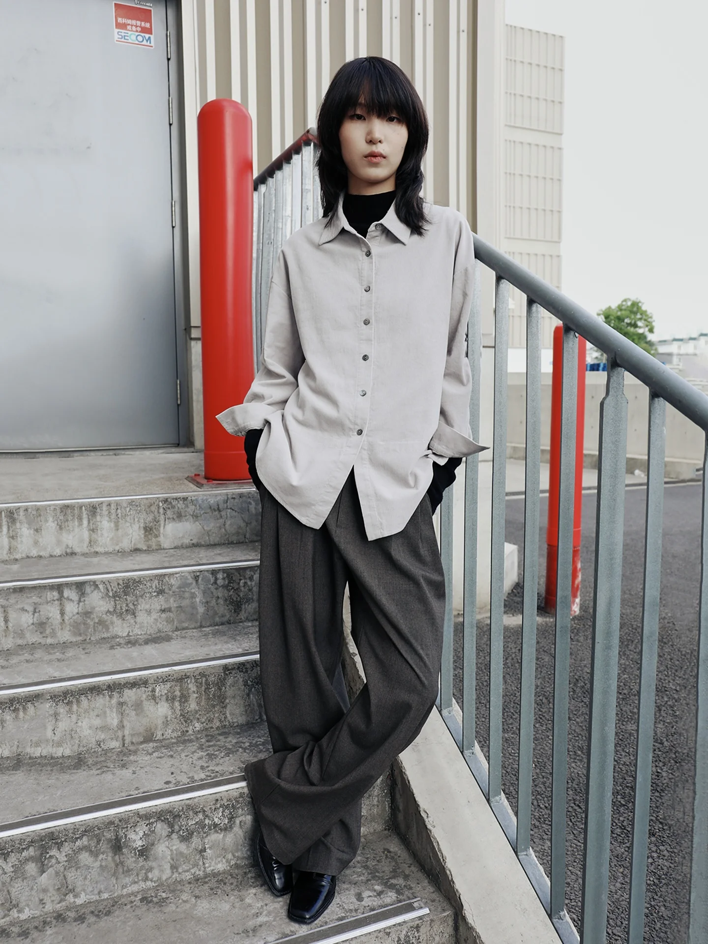 Seei Special Design Women's irt 00% Cotton Corduroy Dstring Waist Loose Fit Long Sve Two-Way Wear Autumn Faion
Seei Special Design Women's irt 00% Cotton Corduroy Dstring Waist Loose Fit Long Sve Two-Way Wear Autumn Faion