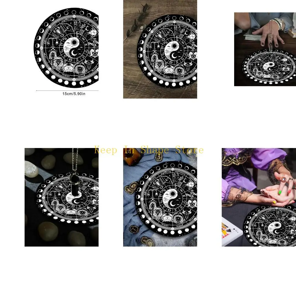 U1JC Астрологический маятниковый коврик Алтари Таро Коврик для карт Лозоходческий маятник Коврик для церемоний
U1JC Астрологический маятниковый коврик Алтари Таро Коврик для карт Лозоходческий маятник Коврик для церемоний