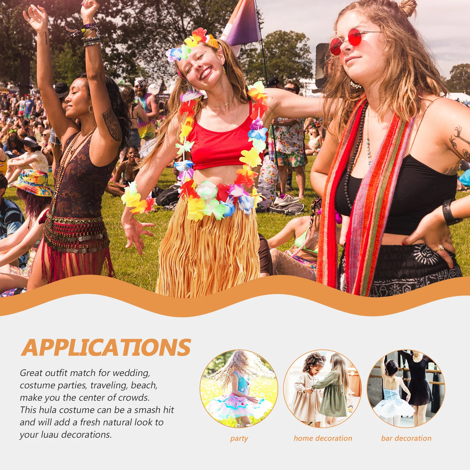 1Set Hawaiian Party Grass Skirt Flower Garland Tropical Luau Costume Beach Photo Prop Hawaii Party Supplies Hawaii Garland
1Set Hawaiian Party Grass Skirt Flower Garland Tropical Luau Costume Beach Photo Prop Hawaii Party Supplies Hawaii Garland