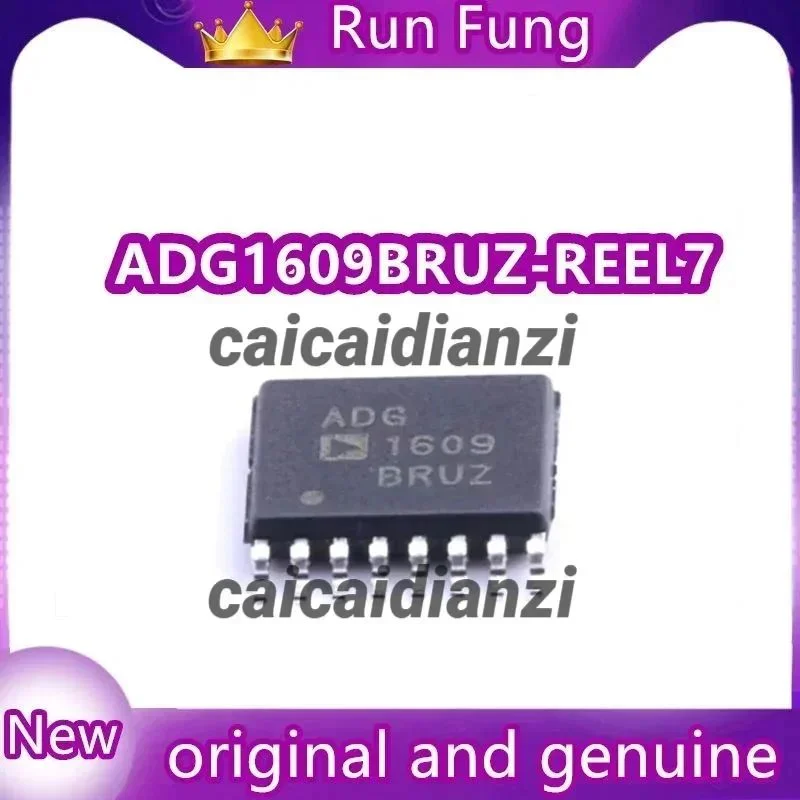 ADG1609BRUZ-REEL7 ADG1609BRUZ 2-контурный IC-переключатель 4:1 4,5 Ом 16-TSSOP 5 шт./лот, новый оригинальный
ADG1609BRUZ-REEL7 ADG1609BRUZ 2-контурный IC-переключатель 4:1 4,5 Ом 16-TSSOP 5 шт./лот, новый оригинальный
