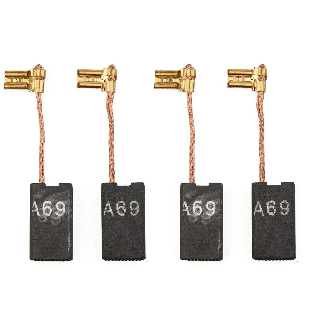 4Pcs Carbon Brushes 22.9*12.2*6.1mm Spare Parts For Bosch GBH5400 GBH5-38 X GSH38 GBH5-40D GSH500 A69 Power Tool Accessories
4Pcs Carbon Brushes 22.9*12.2*6.1mm Spare Parts For Bosch GBH5400 GBH5-38 X GSH38 GBH5-40D GSH500 A69 Power Tool Accessories