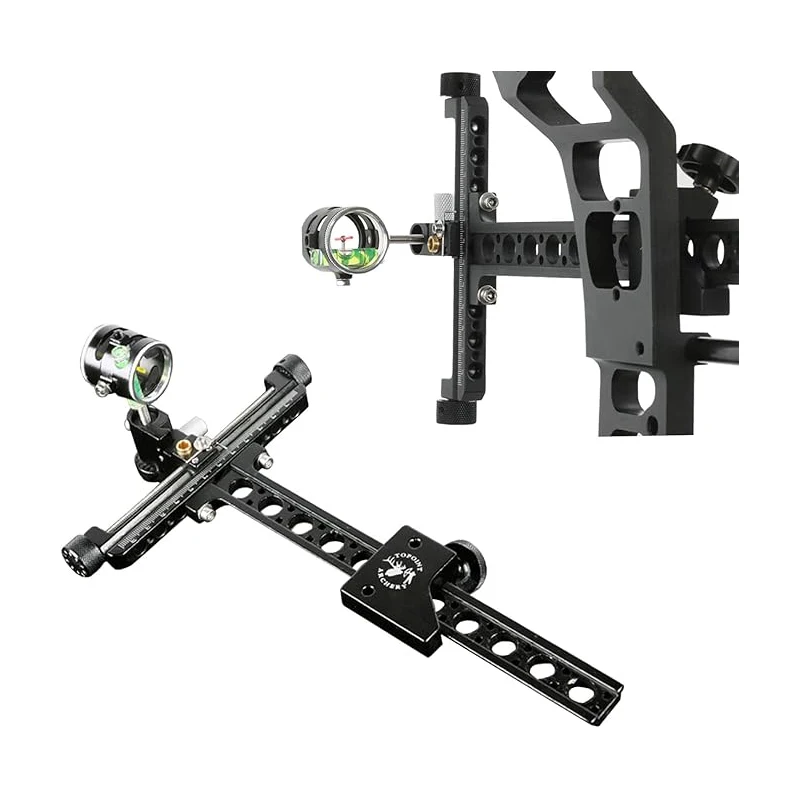 Compound Bow Sight 1 Pin 0.059" | Micro-Adjustable Long Pole for Hunting Archery Accessories
Compound Bow Sight 1 Pin 0.059" | Micro-Adjustable Long Pole for Hunting Archery Accessories