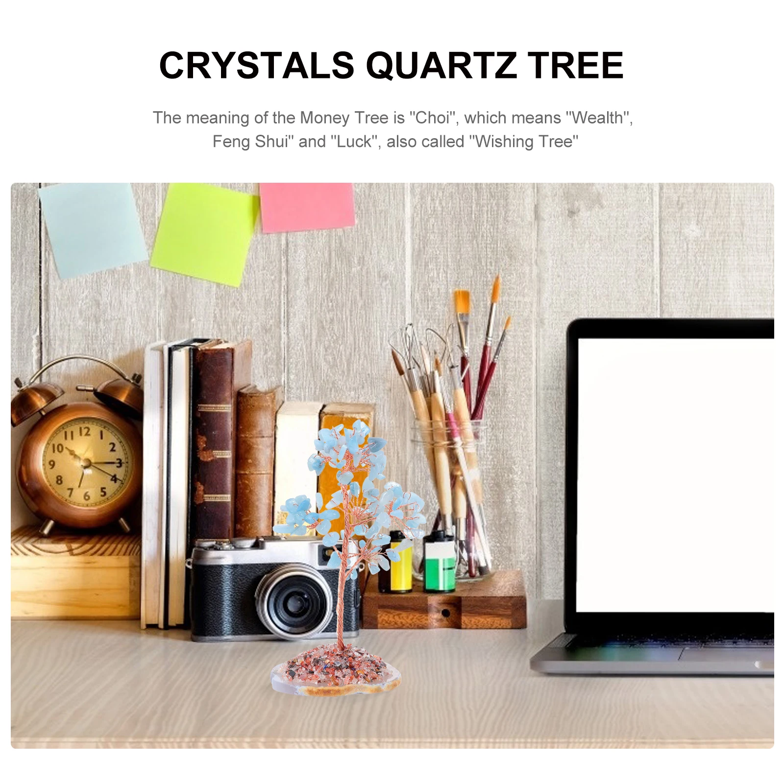 Gemstone Crystal Tree With Agate Base Feng Shui Decor For Home Office Wealth Positive Gift Fortune
Gemstone Crystal Tree With Agate Base Feng Shui Decor For Home Office Wealth Positive Gift Fortune