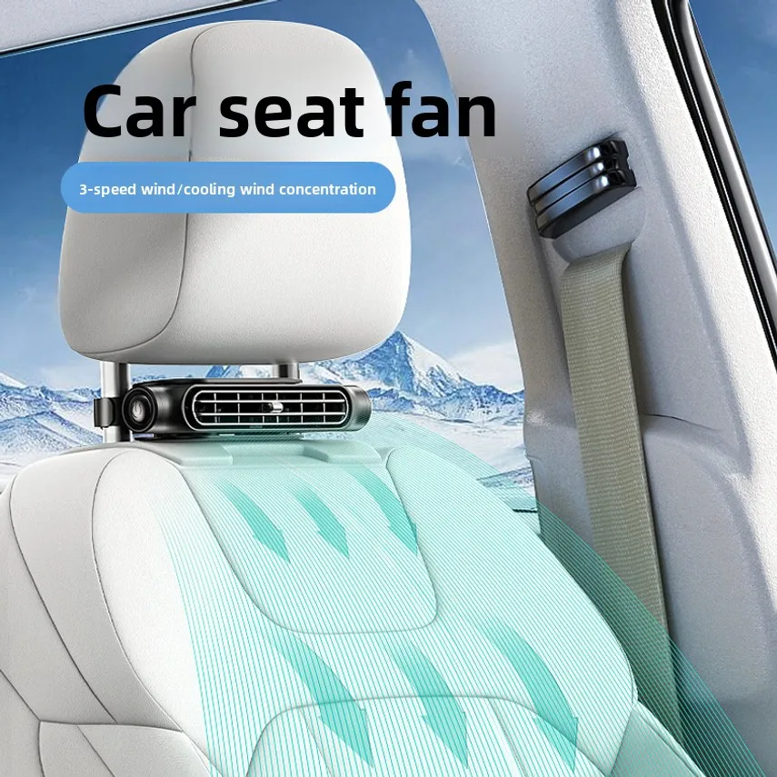 New Cross-border Car Seat Fan, Powerful Car Cooling Fan, Usb-powered Small Fan For The Back Of The Car Seat
New Cross-border Car Seat Fan, Powerful Car Cooling Fan, Usb-powered Small Fan For The Back Of The Car Seat