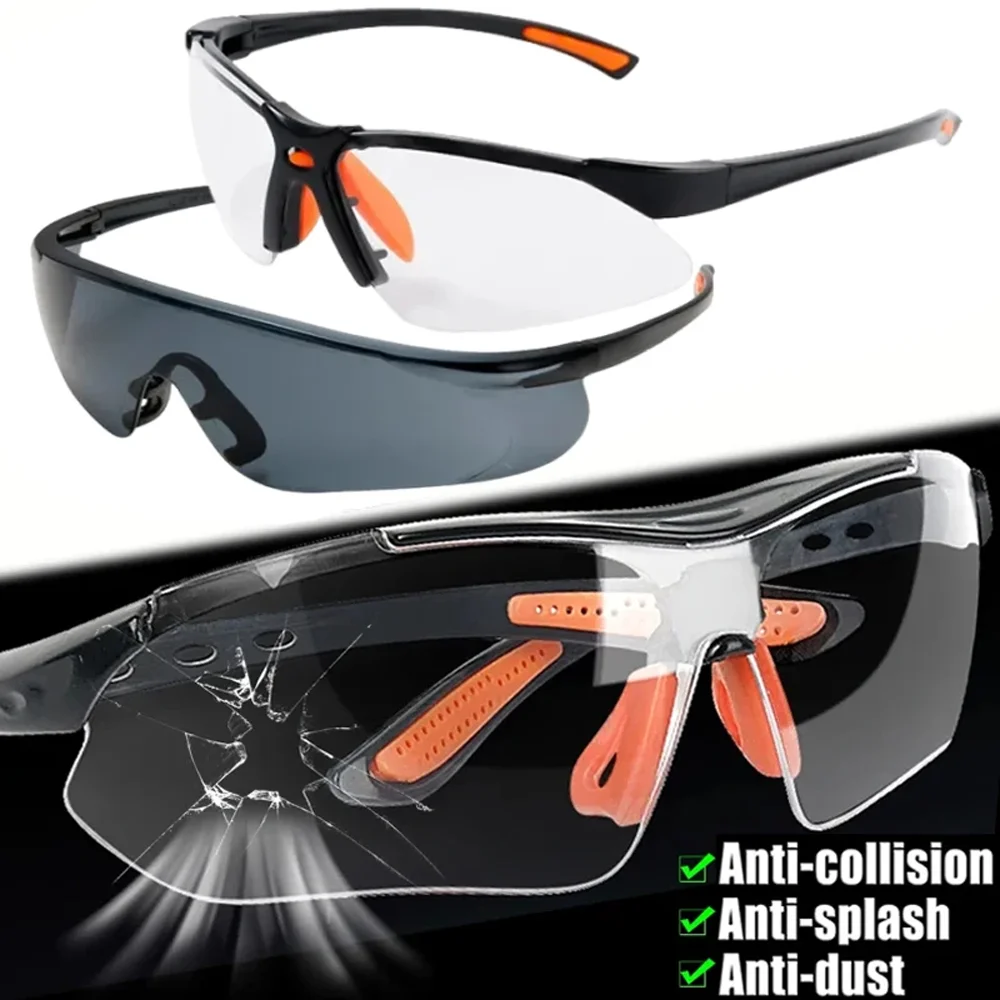 1/2Pcs Safety Bicycle Glasses Transparent Protective Goggles for Cycling Work Protection Security Spectacles Bike Glasses
1/2Pcs Safety Bicycle Glasses Transparent Protective Goggles for Cycling Work Protection Security Spectacles Bike Glasses
