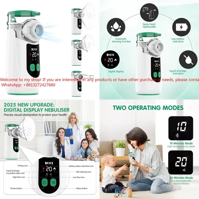 2026 Medical Grade Mesh Nebulizer for Asthma COPD
2026 Medical Grade Mesh Nebulizer for Asthma COPD