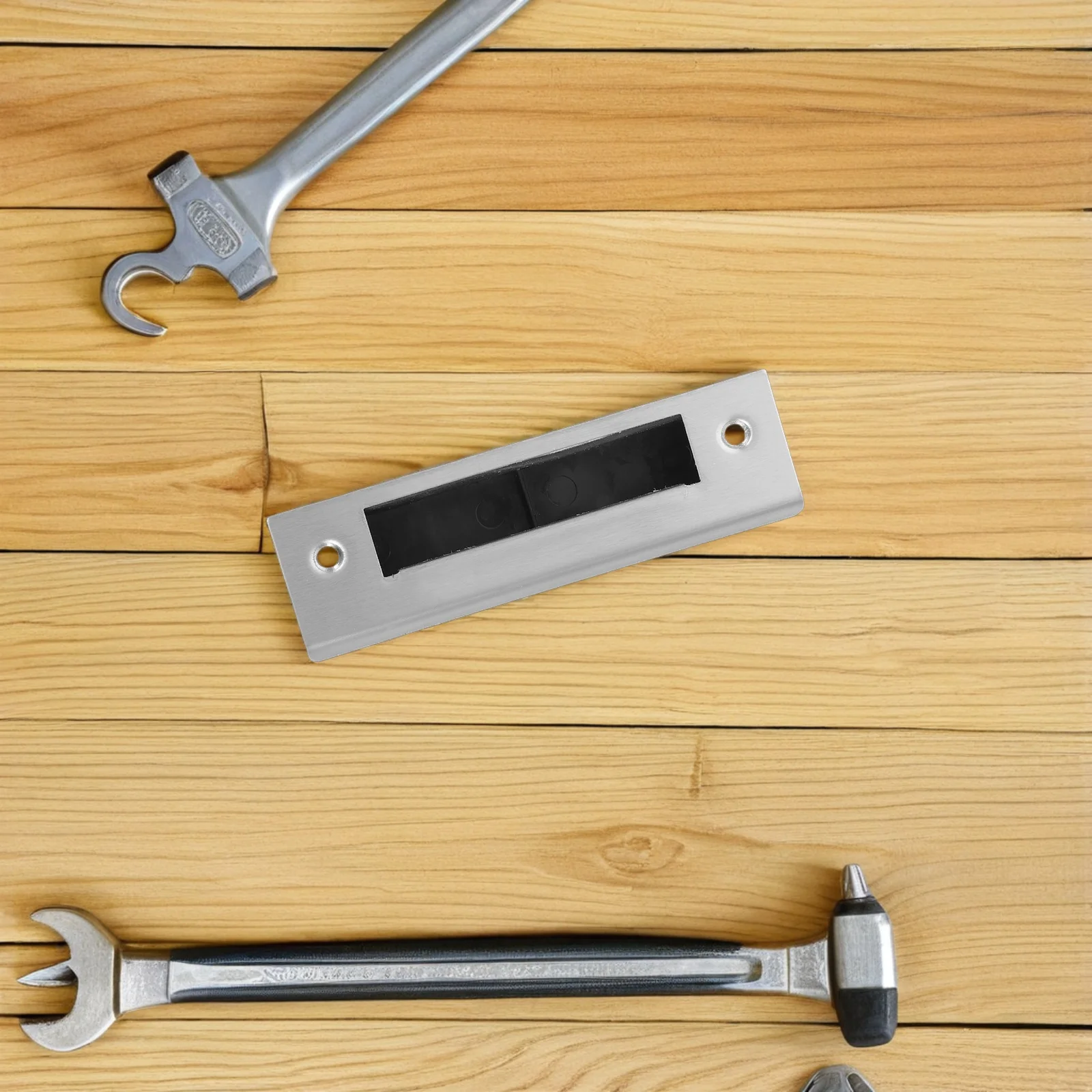 2Pcs Door Slot Plates Extended Strike Plate Repair Door Lock Reinforcement for Wooden Doors
2Pcs Door Slot Plates Extended Strike Plate Repair Door Lock Reinforcement for Wooden Doors