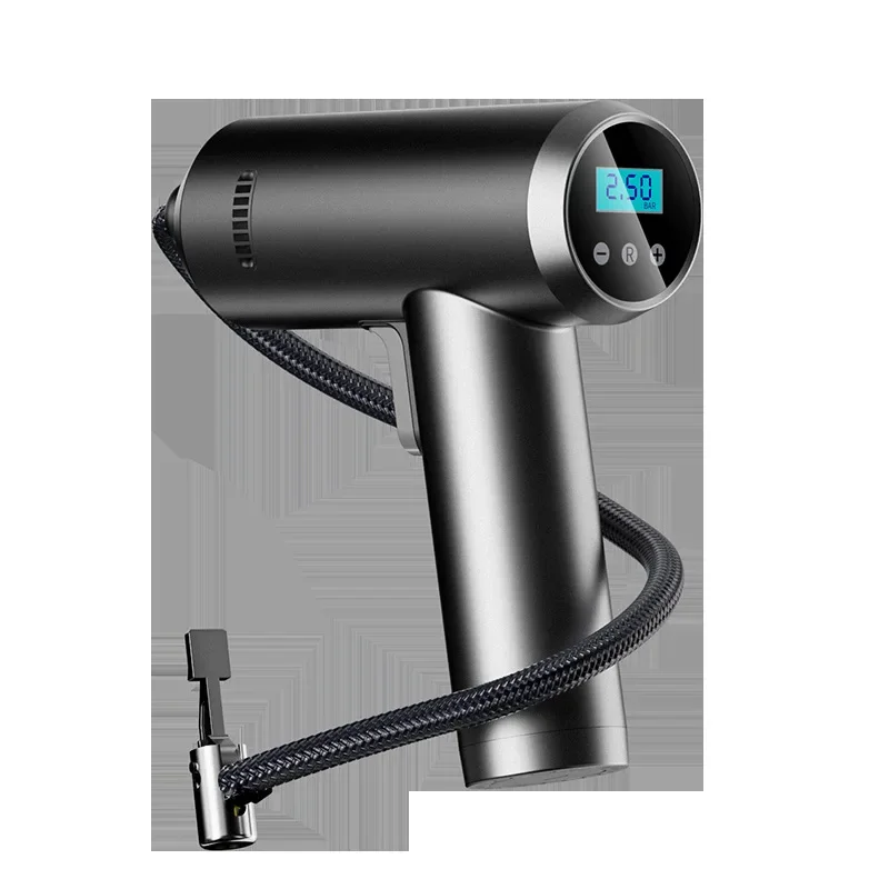 Wireless Charging Handheld Car Air Pump - Intelligent Digital Display Portable Electric Inflator for Home & Vehicle
Wireless Charging Handheld Car Air Pump - Intelligent Digital Display Portable Electric Inflator for Home & Vehicle